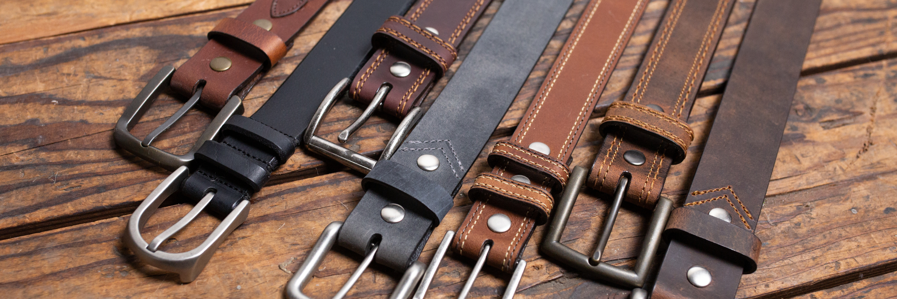 Handcrafted Leather Men's Belts