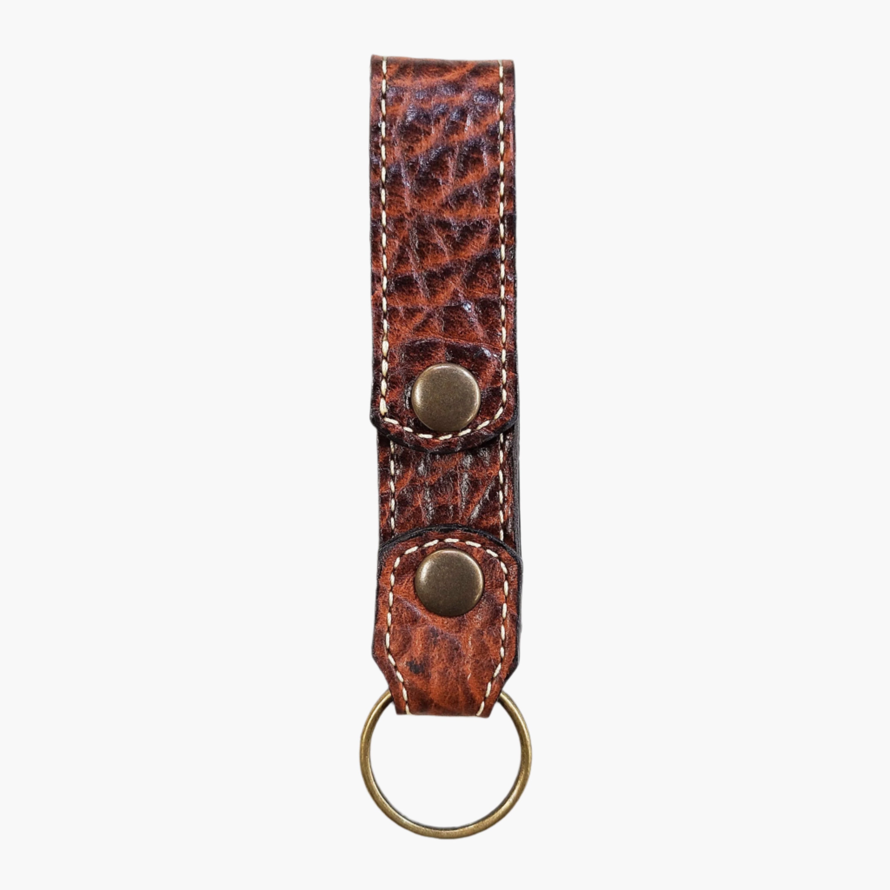 Peanut Leather Keychain