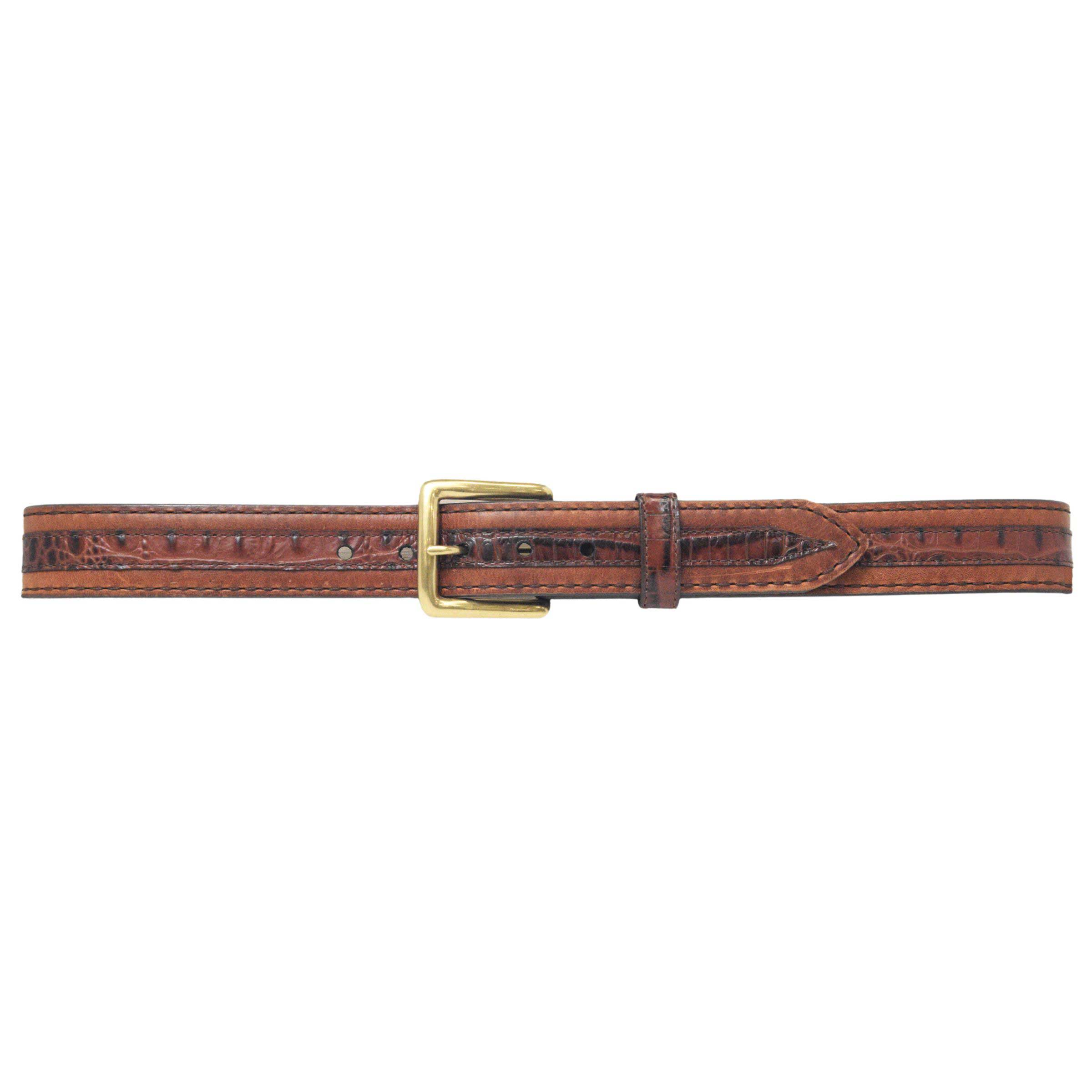 Lejon Belts Crowley men's leather belt, 1.5-inch width, featuring a sleek design and durable leather construction.