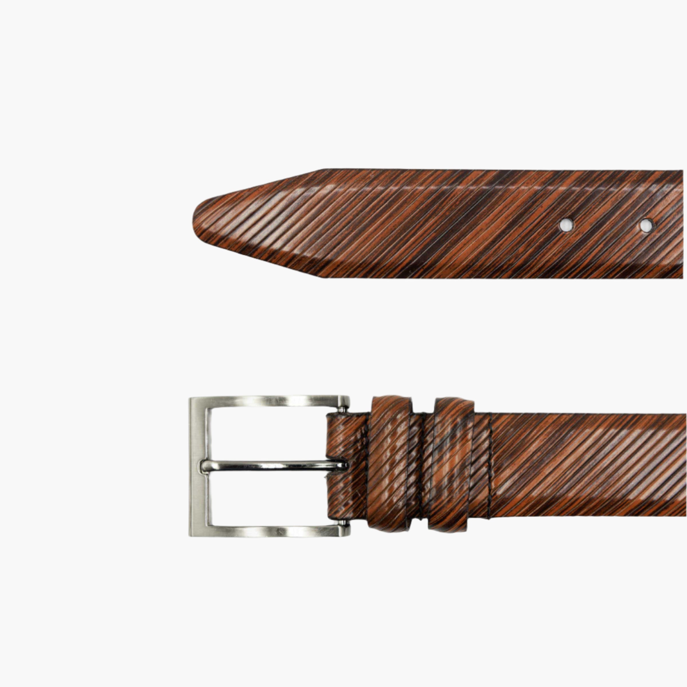 The Beveled Edge Cognac | 1.3" Width