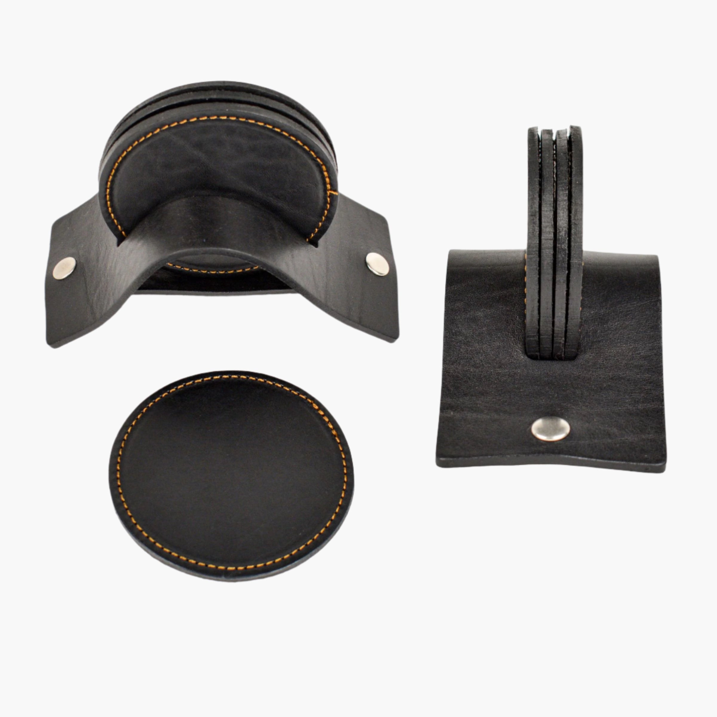 Luxe Black Coaster Set
