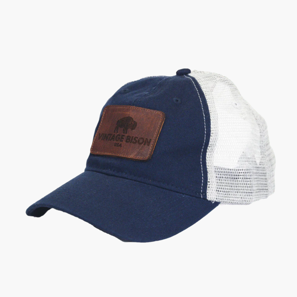 Mensh Bison Logo Hat Navy