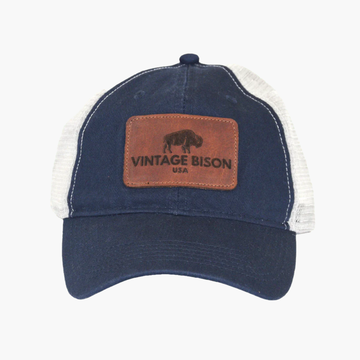 Mensh Bison Logo Hat Navy