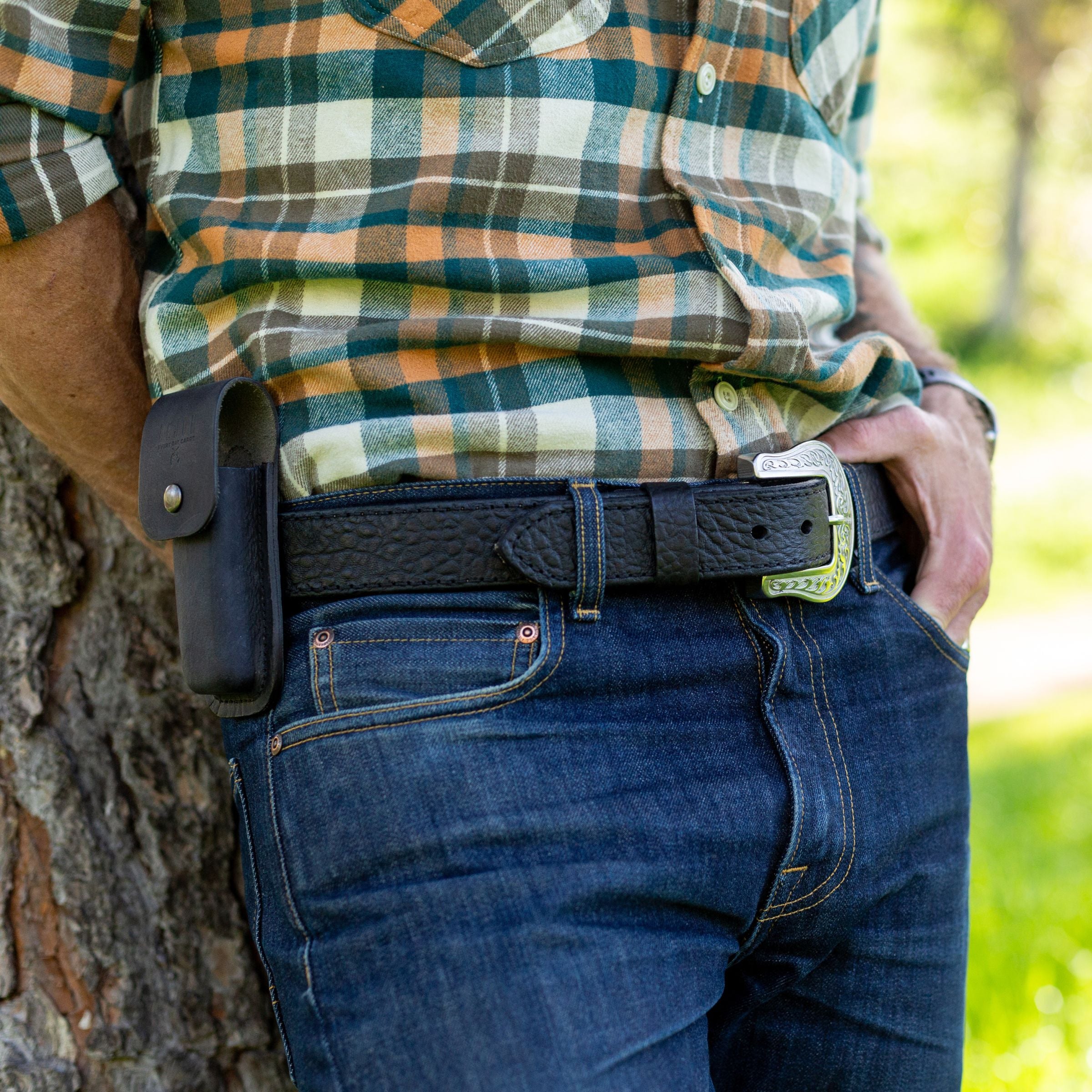 Outrider Bison Carry Black Belt | 1.5"