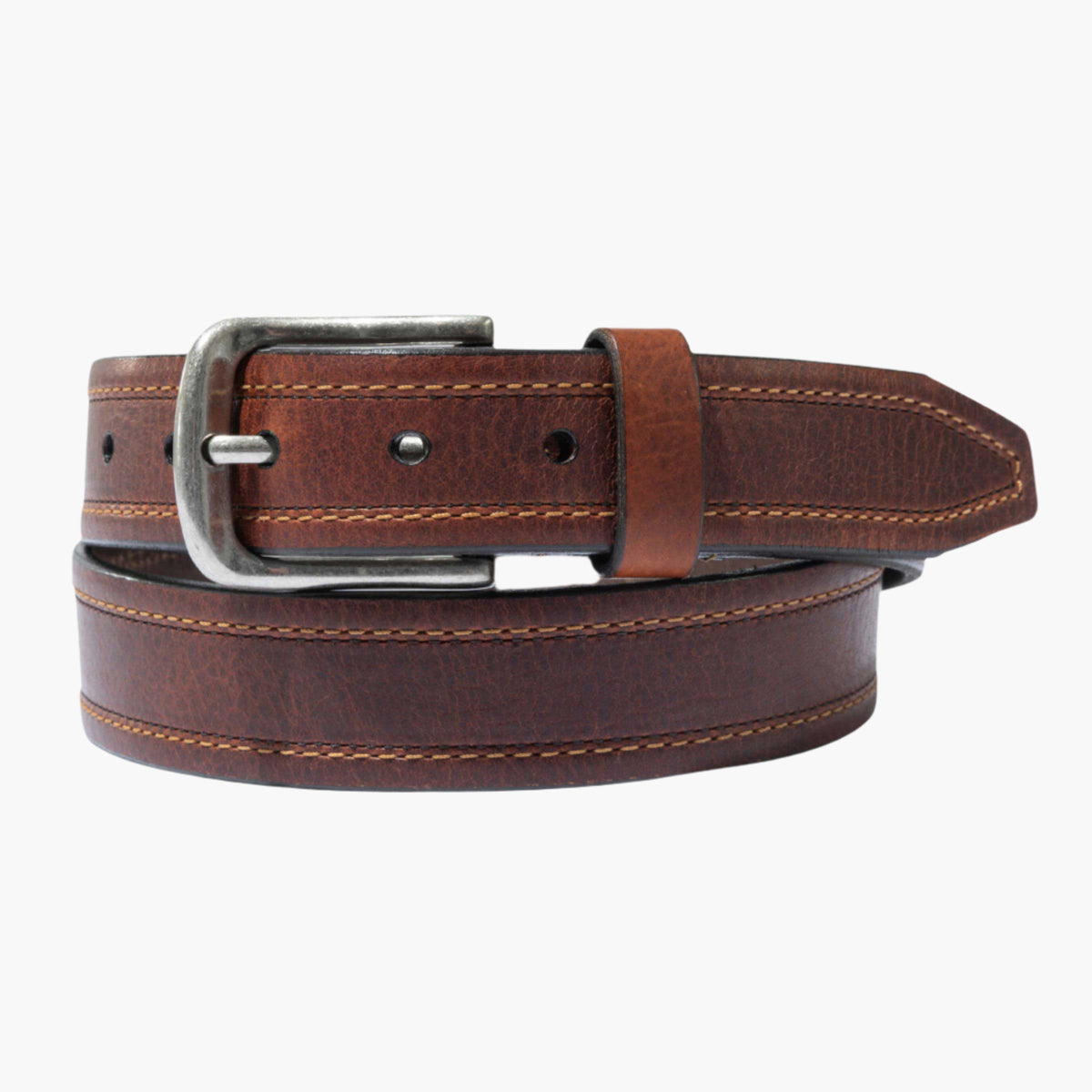 Vintage Lejon for Nordstrom nubuck belt size S Vintage Cashmere Suede Belt in Red With Gold Buckle by Lejon  main image 2