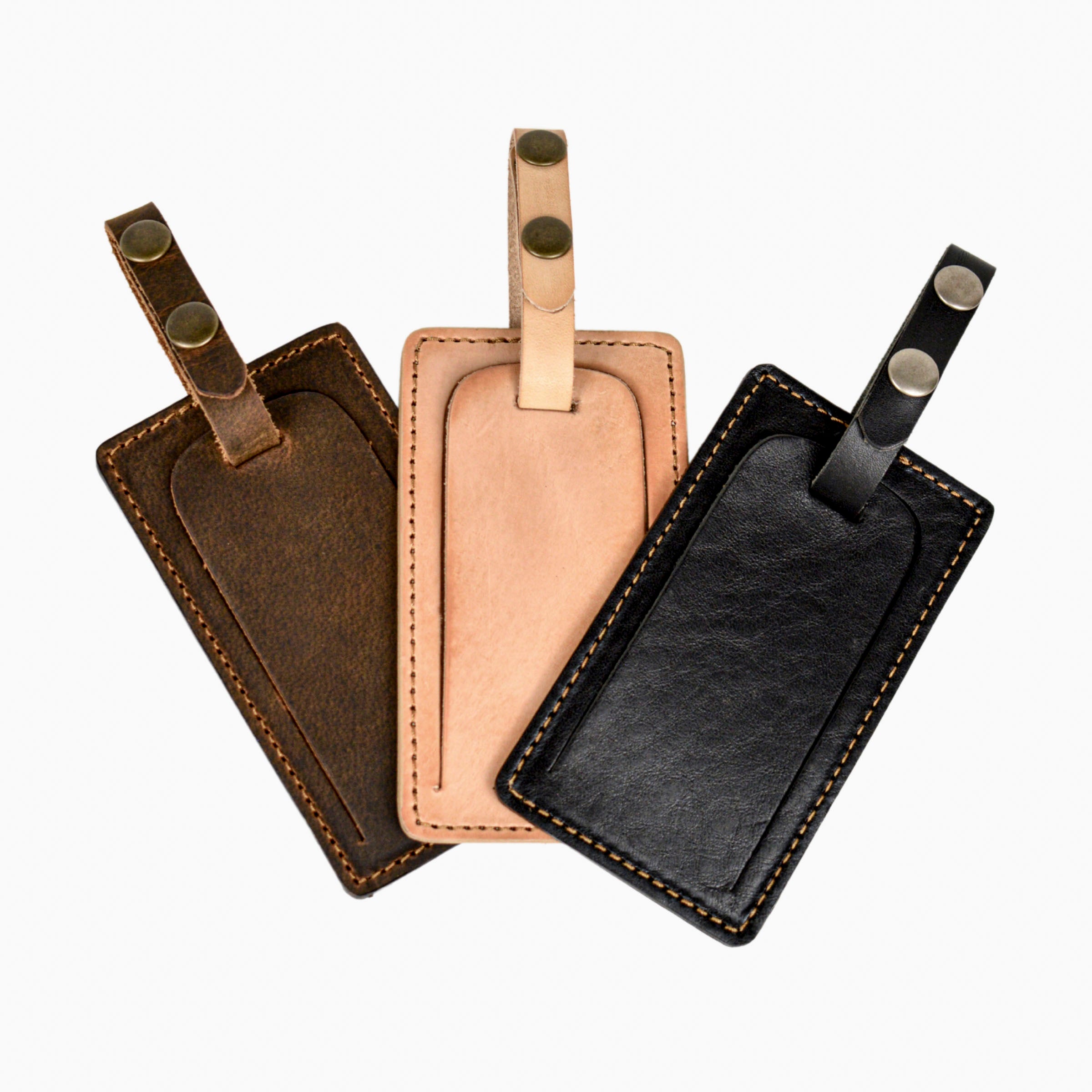 Traveler Luggage Tag, Brown
