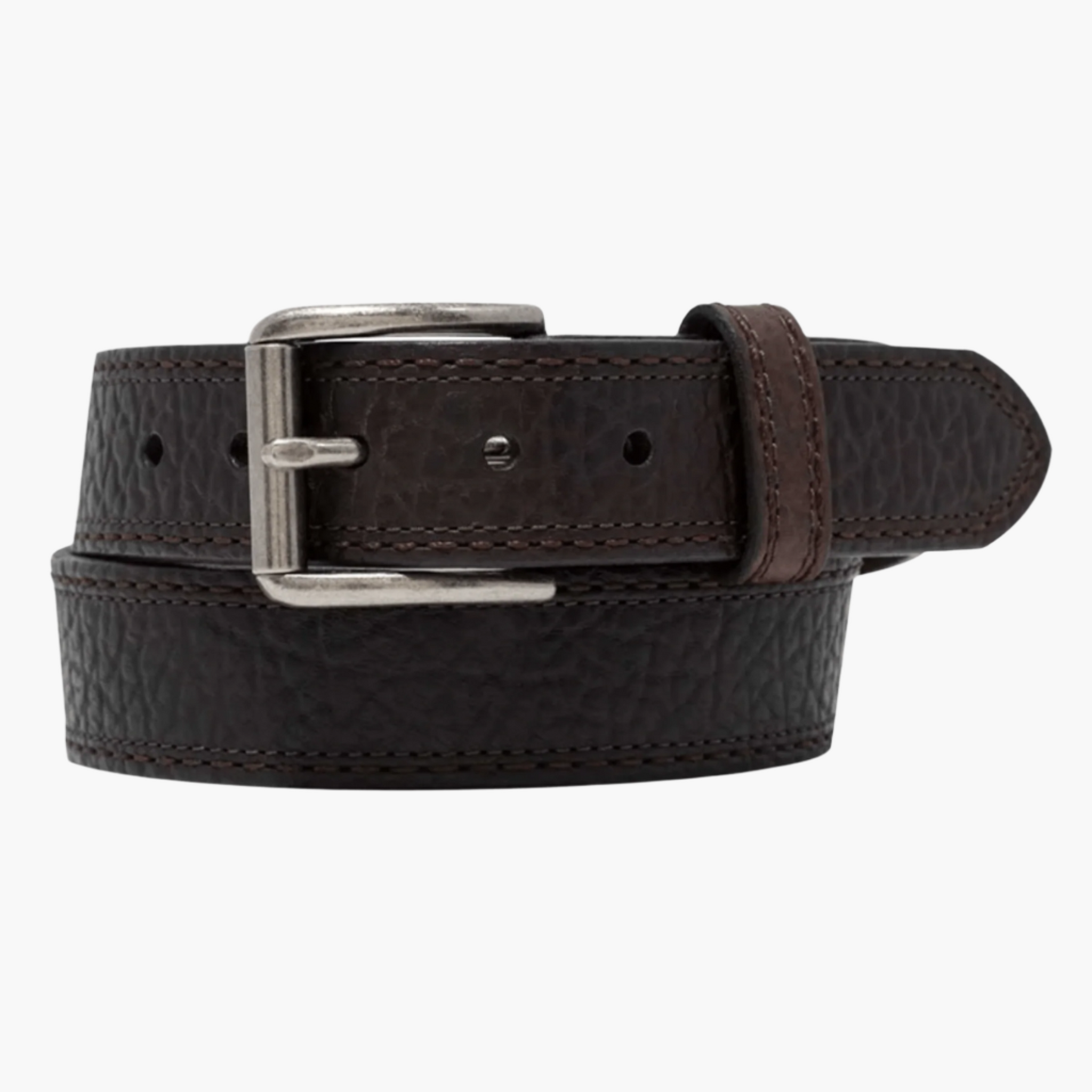 Lejon Glove Tanned Leather Dignitary Belts in Brown