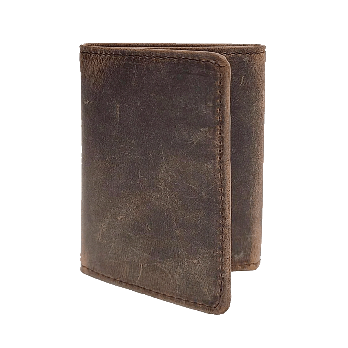 Lejon Belts Phoenix tri-fold men's wallet with multiple card slots and a sleek leather design.