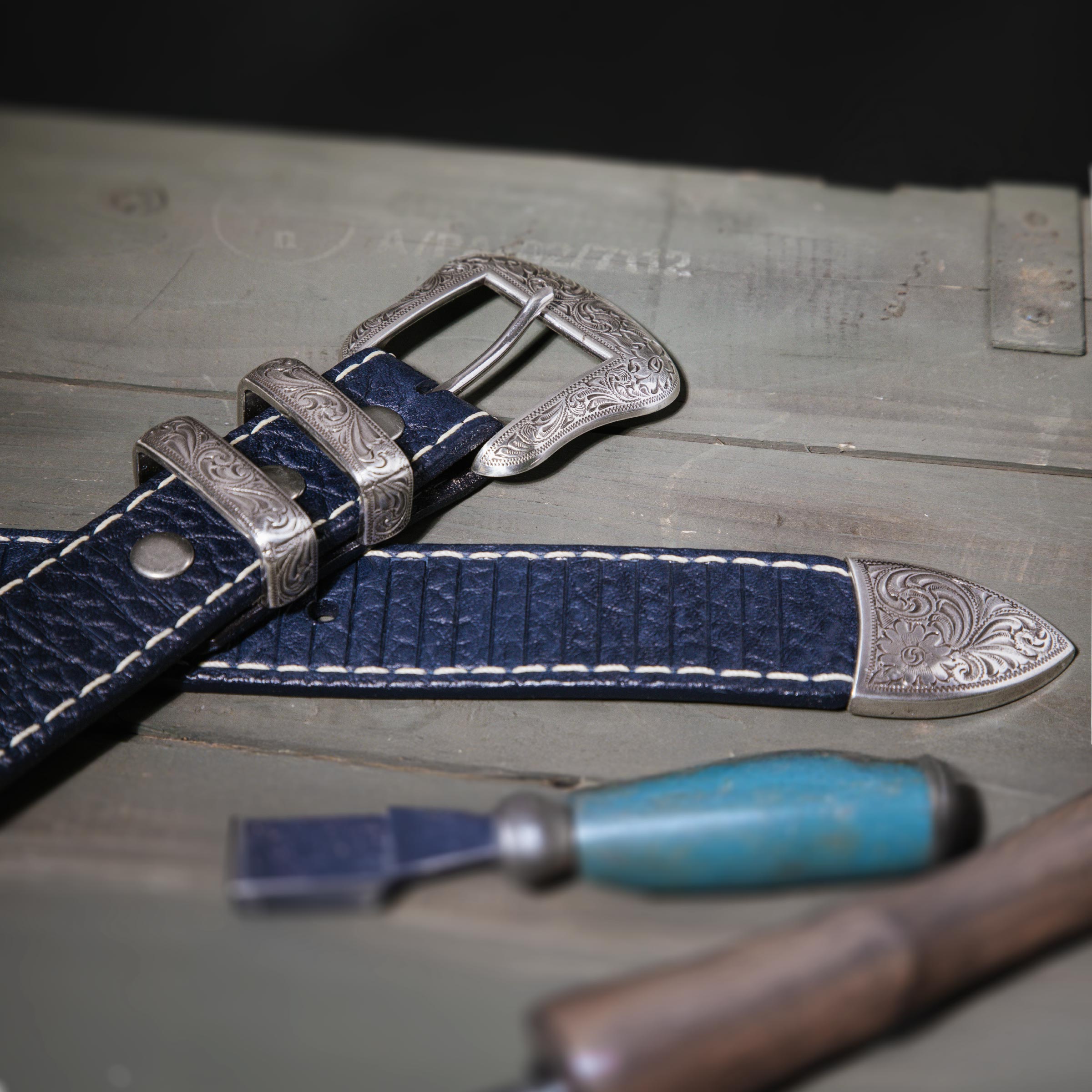 Wild Bill Navy | 1.5" Width