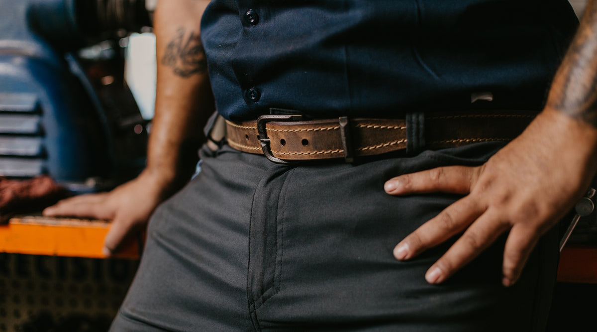 Belts Made for the Working Man | Lejon Leather Goods