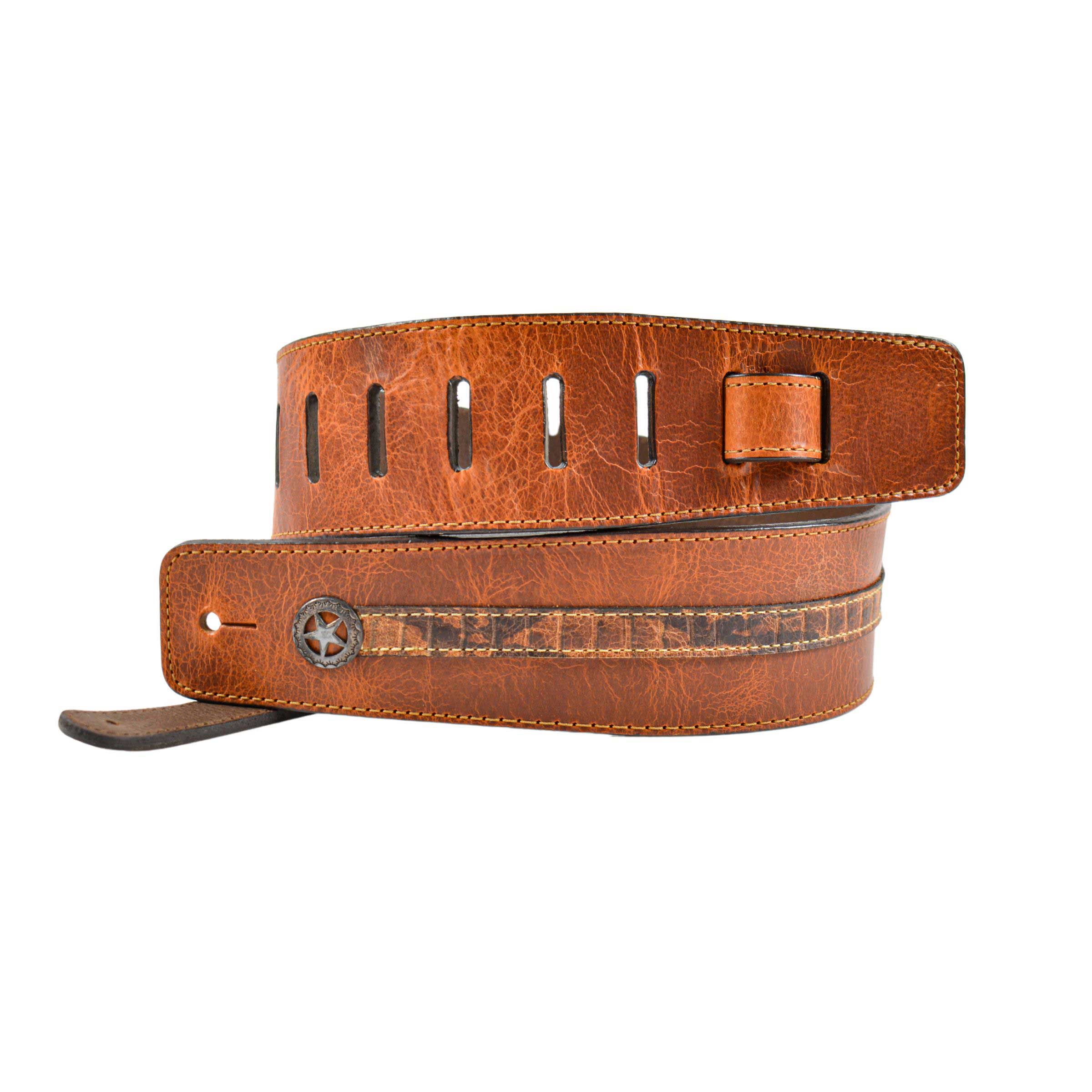 OUTLAW GUITAR STRAP HONEY