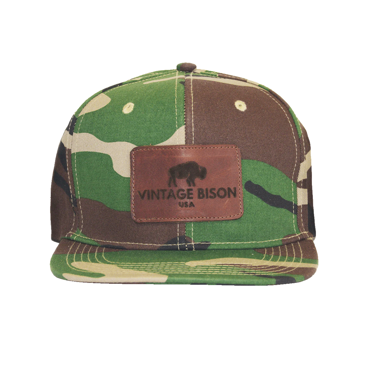 Camo Bison Logo Hat