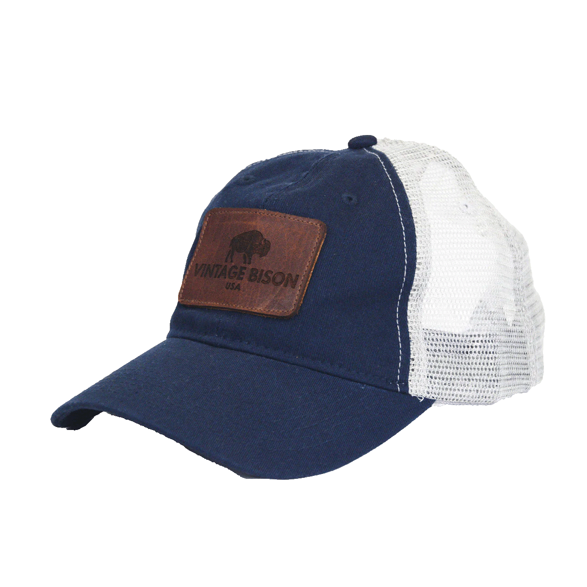 Mensh Bison Logo Hat Navy