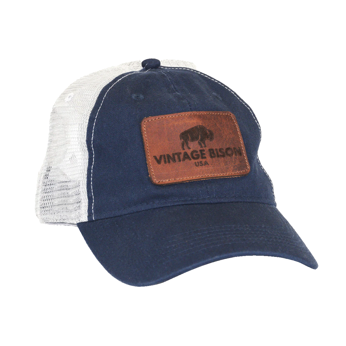 Mensh Bison Logo Hat Navy