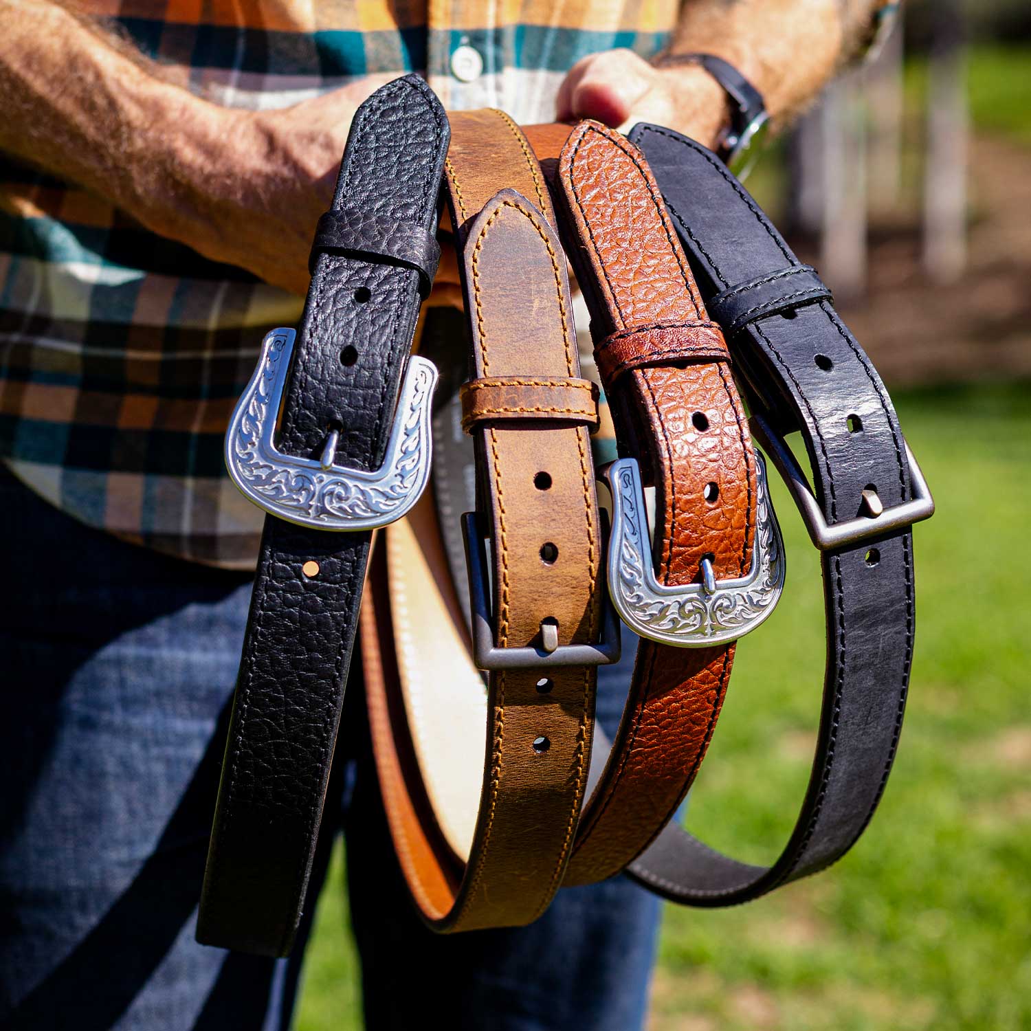 handmade belts