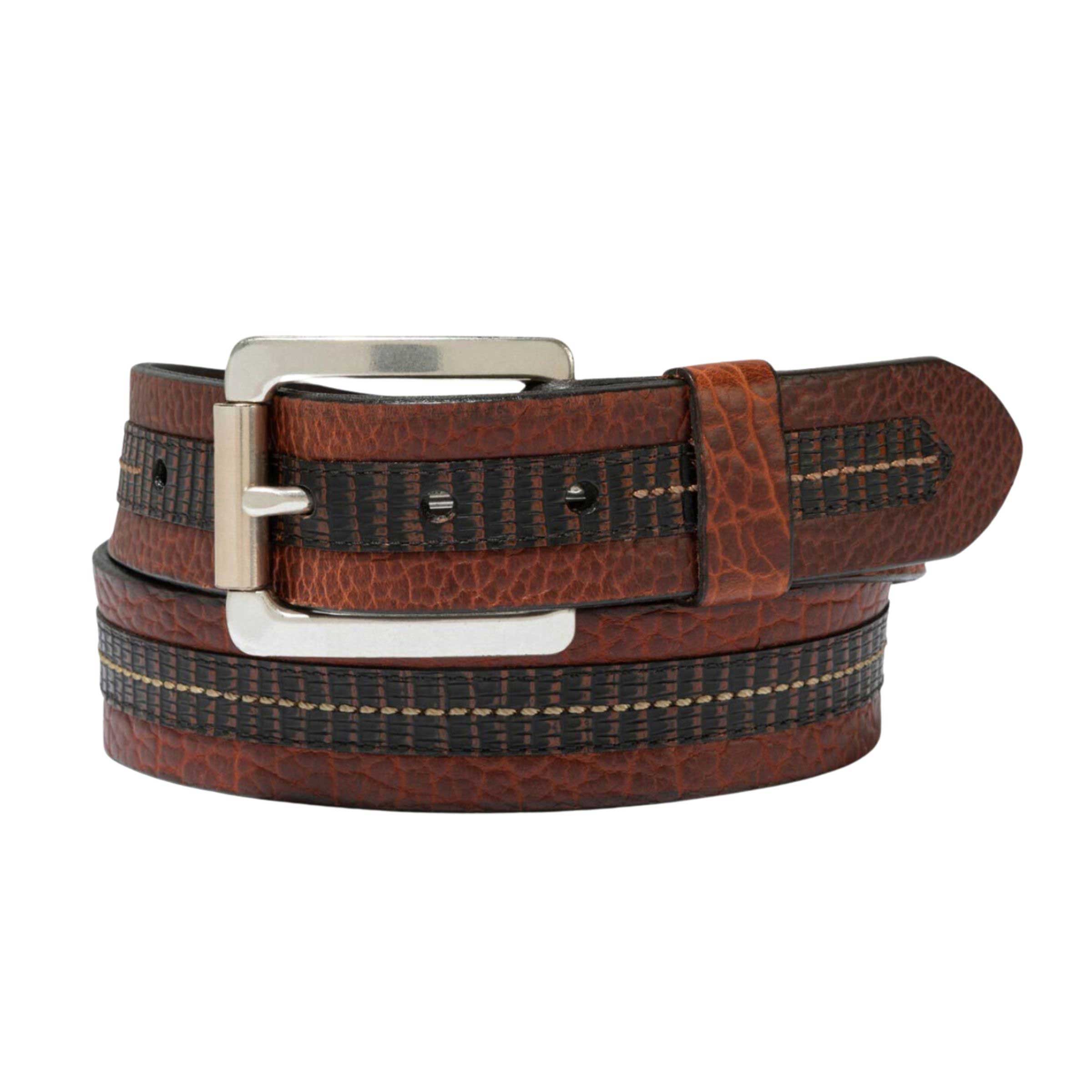 Men's bison Belt