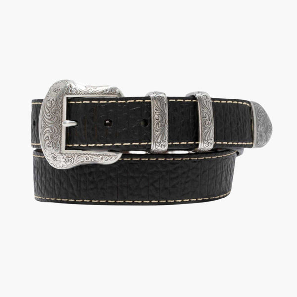〈美品〉VOLK V-9 LEATHER BELT ブラック Wild Bill Black | 1.5